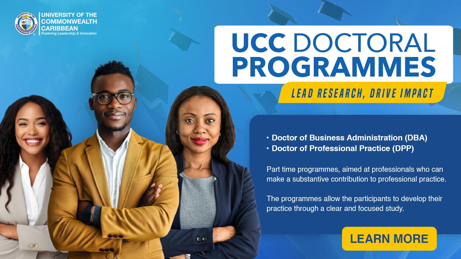 UCC Doctoral Programmes