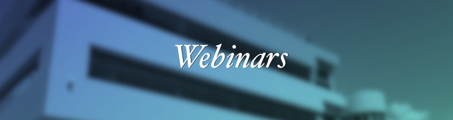 Webinars